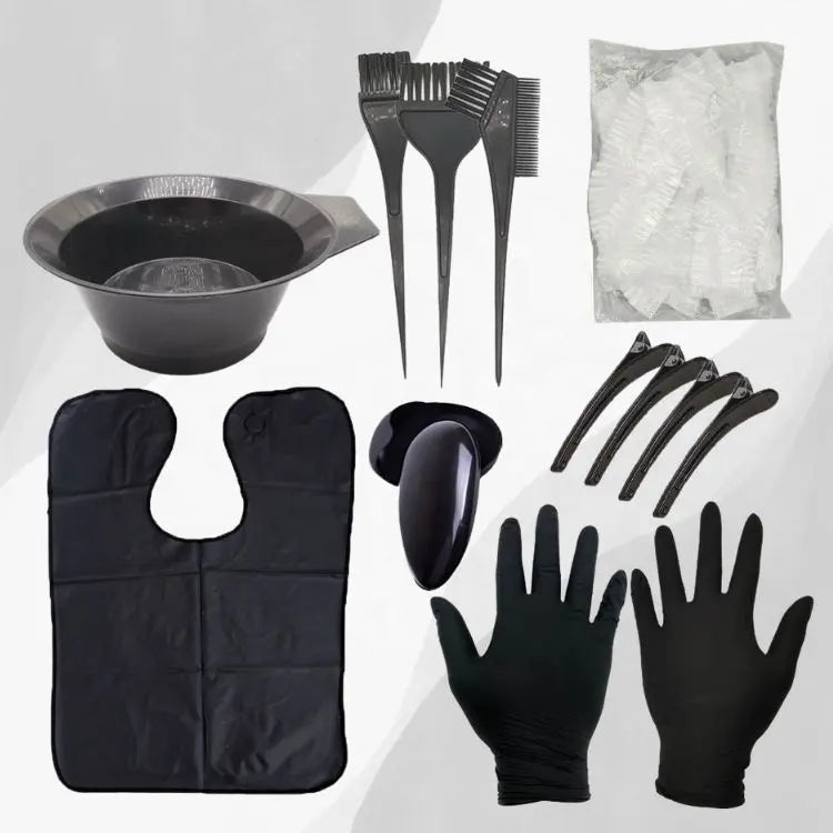 Professional Hair Coloring Set – Complete Salon Tools & Dye Kit
