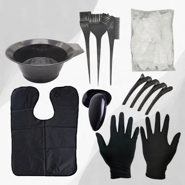 Professional Hair Coloring Set – Complete Salon Tools & Dye Kit